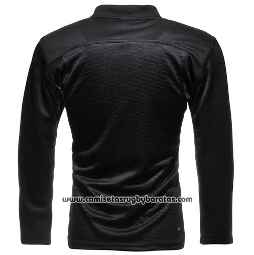 Camiseta Nueva Zelandia All Blacks Mangas Larga Rugby 2016 Local